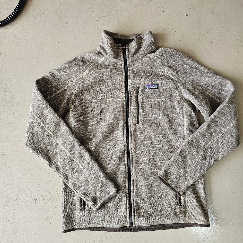 Patagonia Men's Better Sweater Brown Color Mix Mens Large